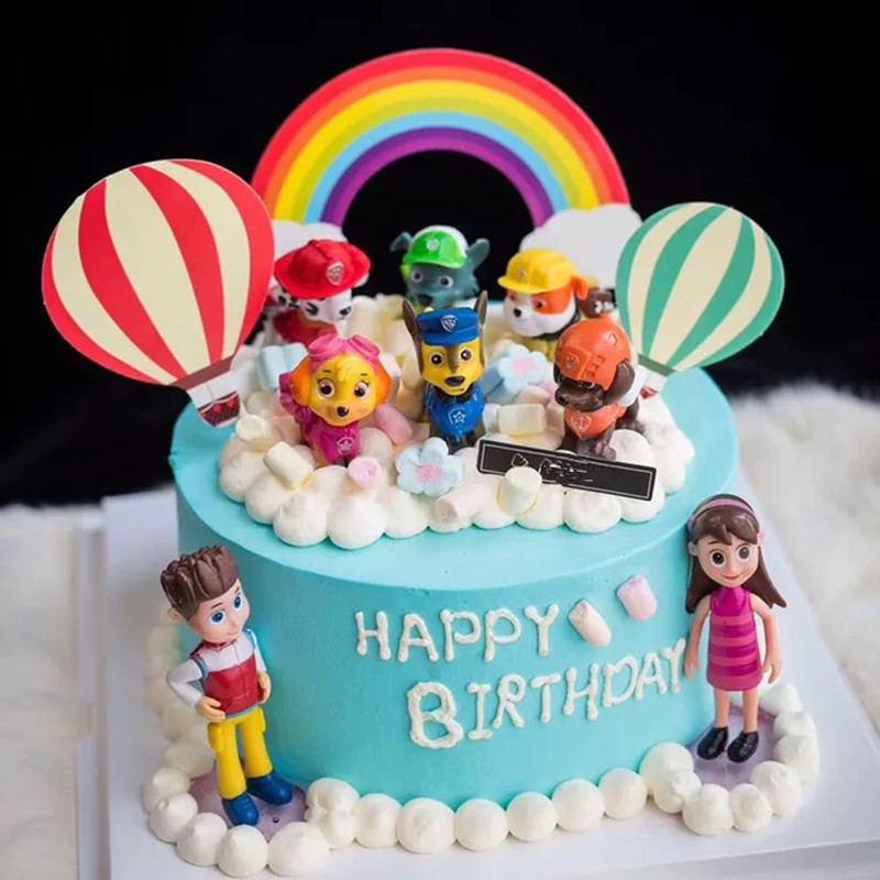 同城_长晋蛋糕小猪佩奇汪汪队立大功儿童生日蛋糕全国同城配送北京