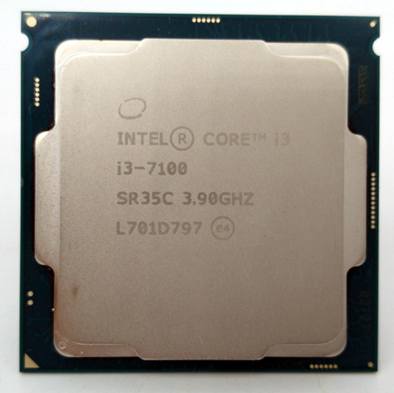 intel/英特尔 i3 7100台式机cpu 酷睿第七代双核四线程处理器散片