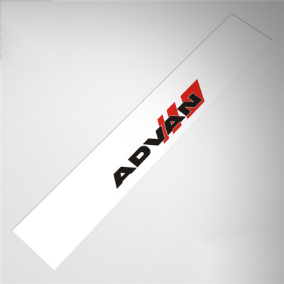 advan挡风贴纸 前档车贴 玻璃贴纸 汽车装饰品 汽车用品 字母贴