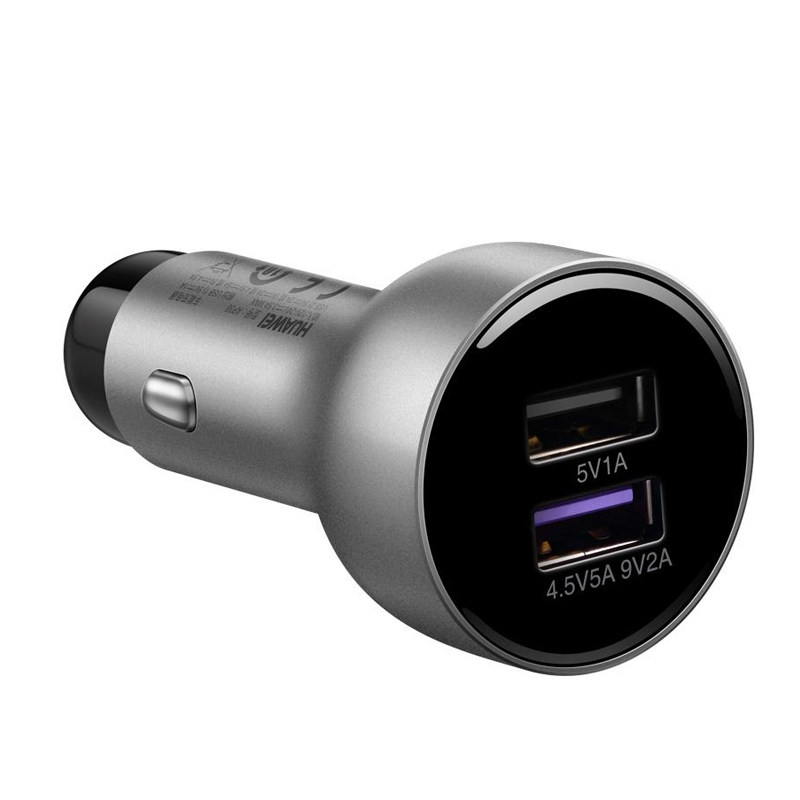 华为车载充电器mate9 pro双usb快速汽车充点烟器