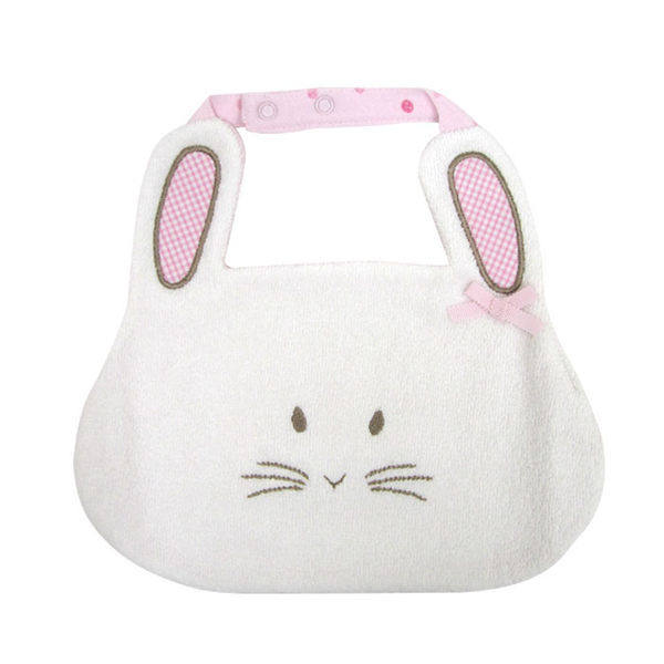 奇哥比得兔 圈圈兔造型小围兜-粉 804a
