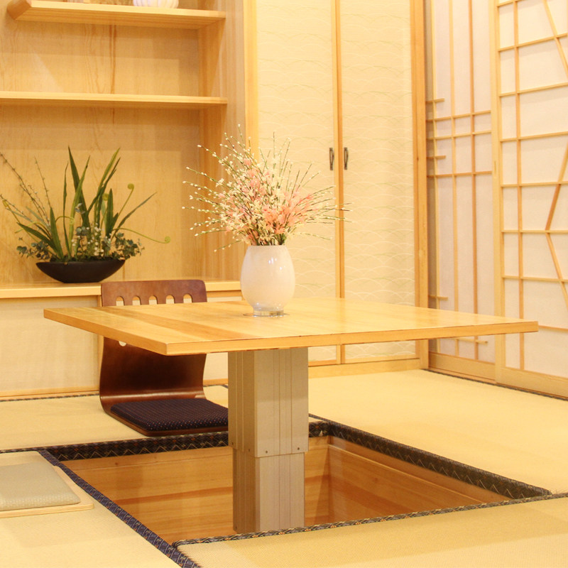 一折榻榻米升降台电动