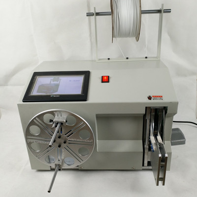 全自动电源绕线扭线扎线机数据线绑带机放线架拧线机扭线机捻线机