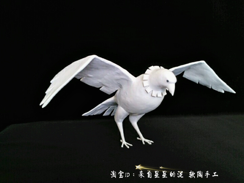 软陶手工 定制定做 动漫卡通 模型手办坐骑 火影忍者 迪达拉