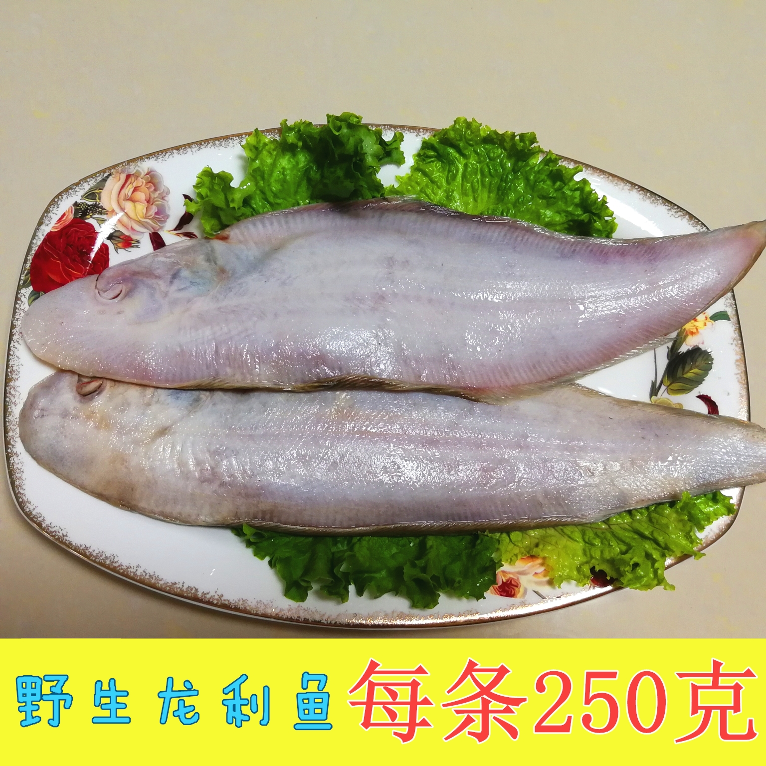 舌头鱼新鲜冷冻野生龙利鱼海鲜舌鳎鱼鳎米鱼鳎目鱼踏板鱼柳 500g