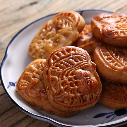 广东潮汕特产零食潮州饶平正宗宝斗饼传统特色宝岛饼美食糕点小吃_7折