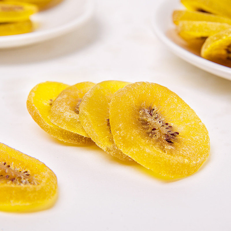 【嘀嗒猫-猕猴桃片】果脯蜜饯猕猴桃干水果干奇异果干110gx3袋