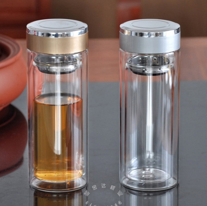 双层玻璃杯 保温杯 水晶