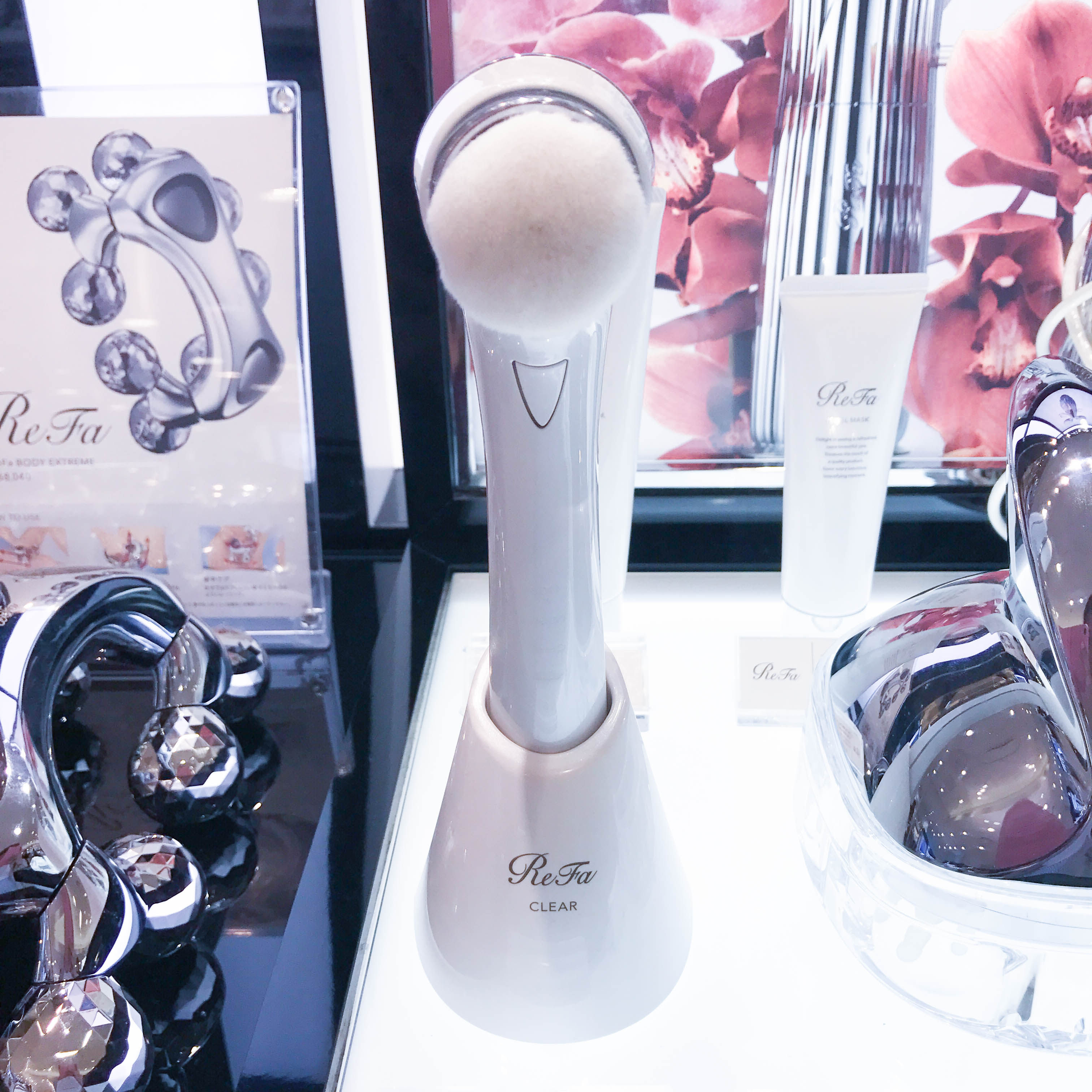 一折日本洗脸刷电动_日本refa音波洗脸洁面仪电动刷毛孔清洁美容仪