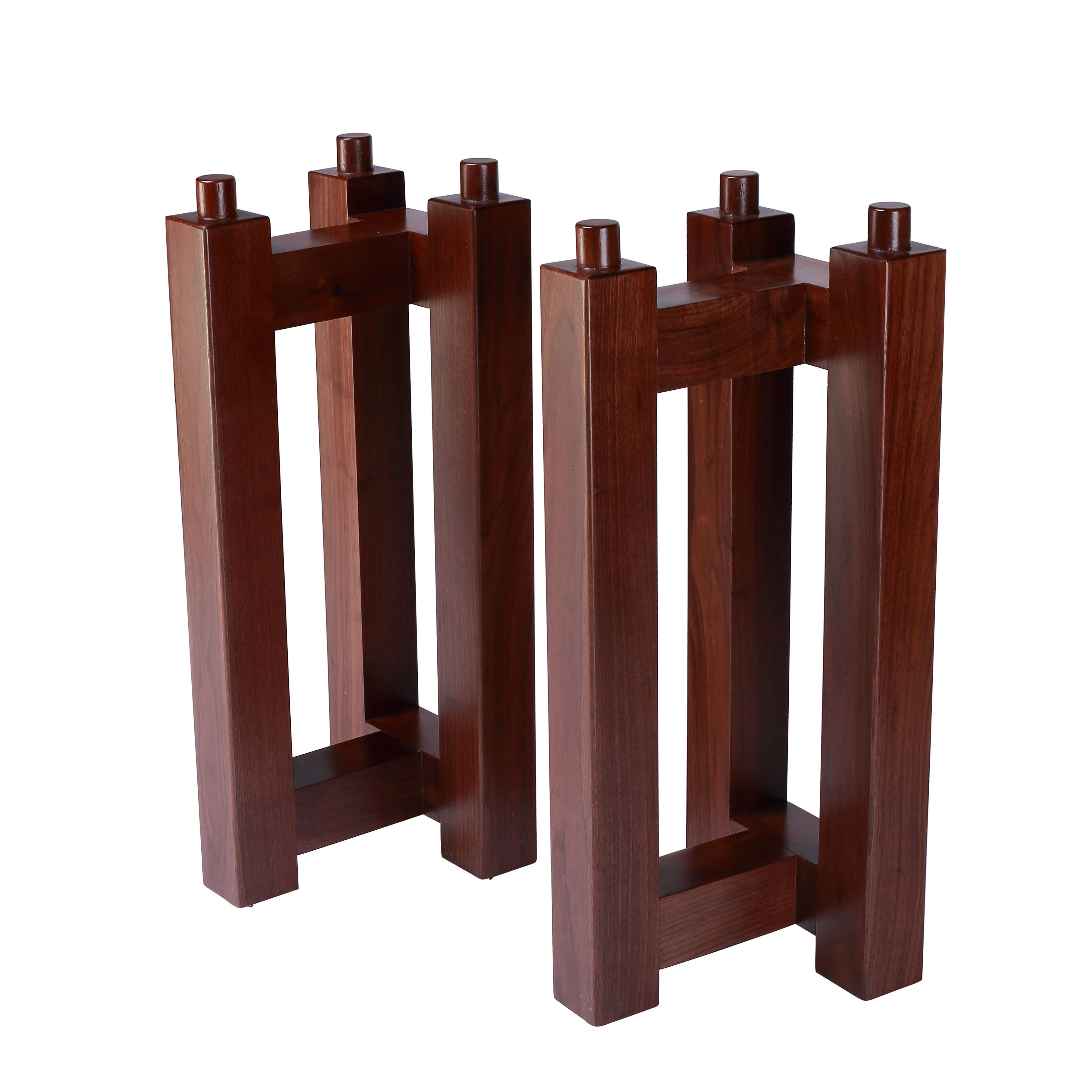 尊宝3t黑胡桃全实木三角音箱脚架 高端音箱支架 书架箱脚架优惠券