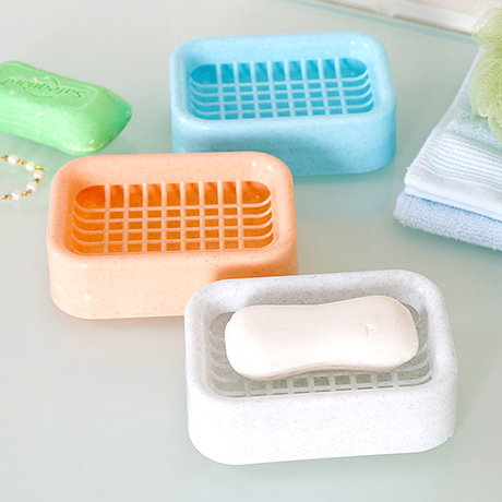 香皂盒肥皂盒沥水双层洗衣皂盒带盖大号创意手工皂架子浴室肥皂盒