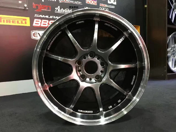 日本work d9r 18寸前后配 5*114.3 英菲尼迪野马改装轮毂轮圈