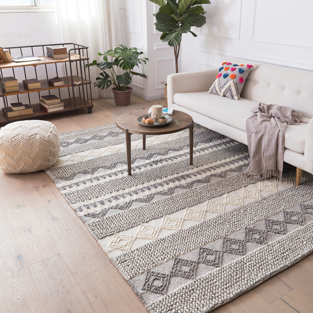 现代简约风格地毯,打造大气生活空间