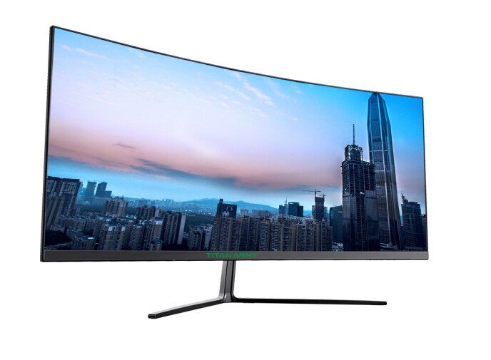 泰坦军团35寸2k曲面200hz144hz无边框电竞显示器1800r游戏非32寸