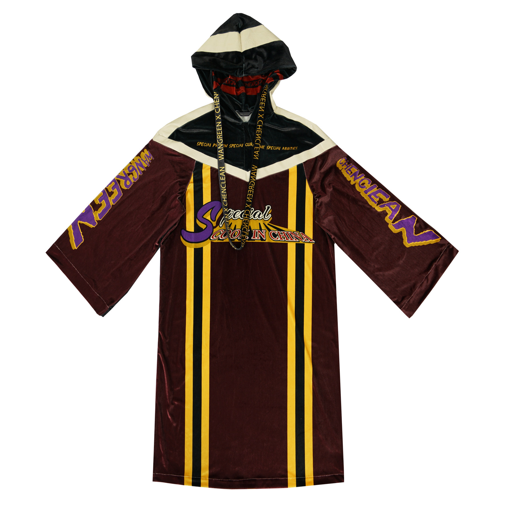 翡翠凤凰饺子丝绒战袍wangreenxchenclean原创设计师wxc