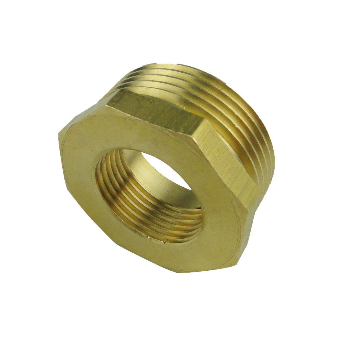 2寸外丝转6分内丝 内外丝铜直接 水管接头