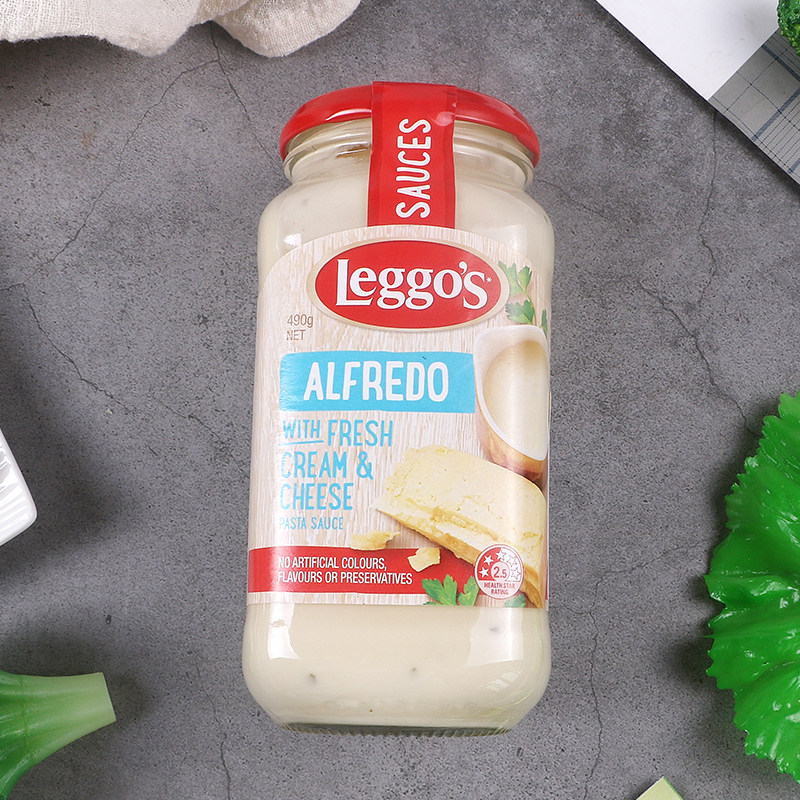 leggos 立格仕 奶油奶酪芝士意大利面酱 白酱 澳大利亚进口披萨酱