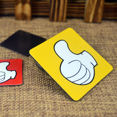 大拇指磁贴 幼儿园奖励白板磁性贴片 鼓励贴纸 冰箱贴 标记磁铁