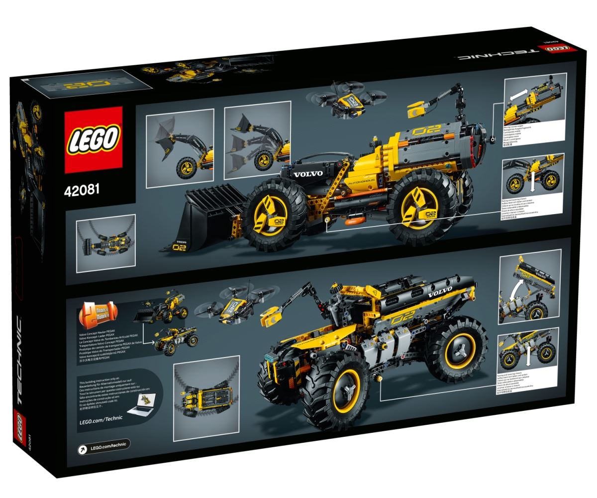 沃尔沃概念轮式装载机 technic科技 42081 lego乐高 正品现货