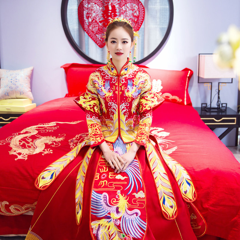 嫁衣凤冠霞帔 新娘装