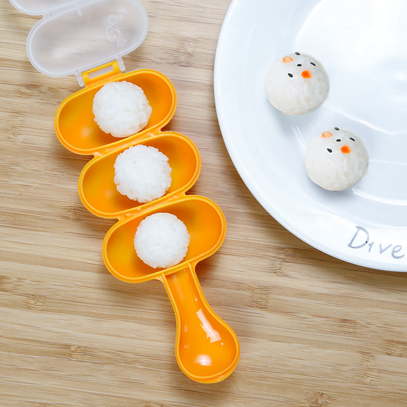 抖音同款饭团神器 宝宝辅食工具儿童米饭球饭团摇一摇乐饭团模具