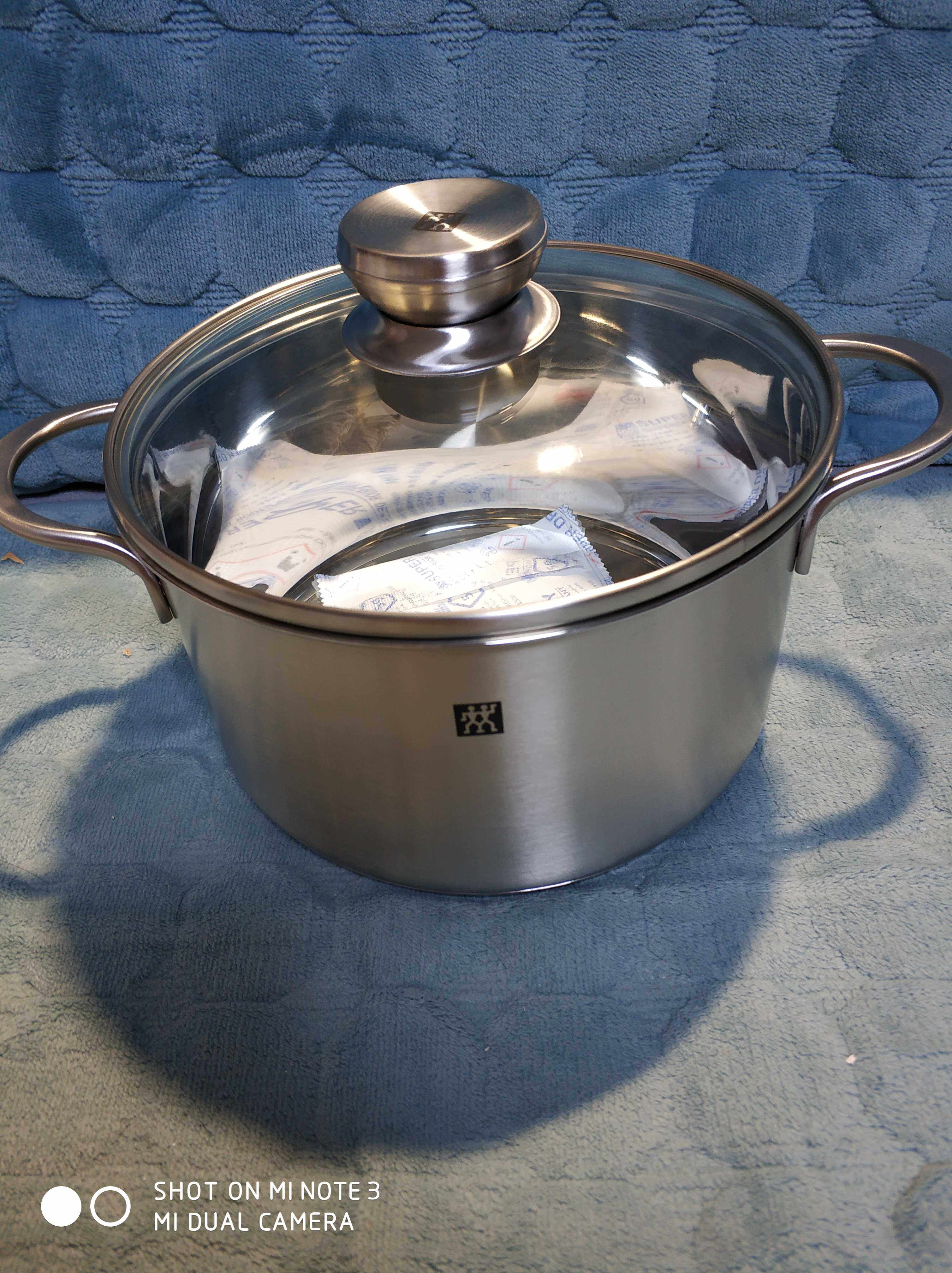 炖锅_德国双立人twin nova 24/20cm不锈钢 深烧锅 汤锅 炖锅 5l/3.