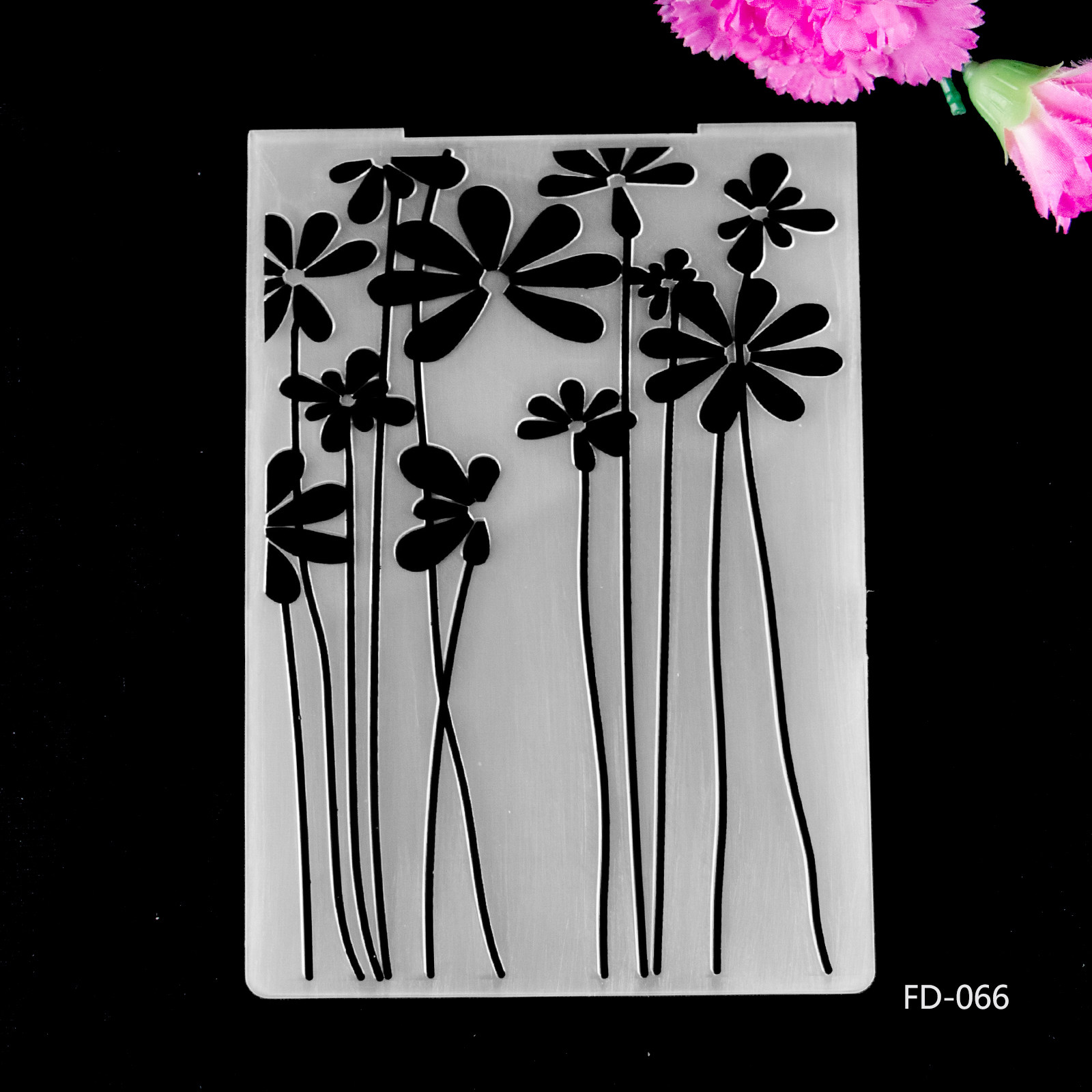 塑料压花模板fd066 凹凸塑料模板 diy相册卡片制作工具 scrapbook