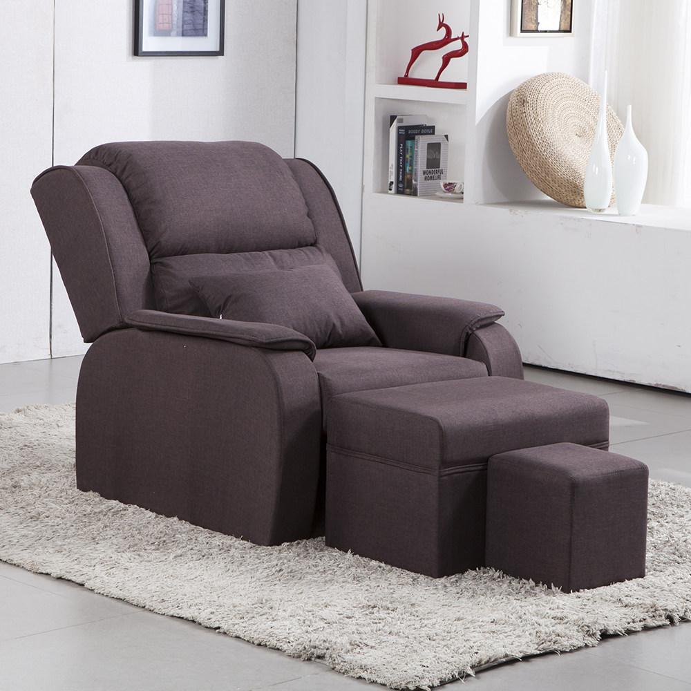 足浴沙发电动躺椅沐足床按摩洗脚沙发桑拿洗浴场spa美甲足疗沙发