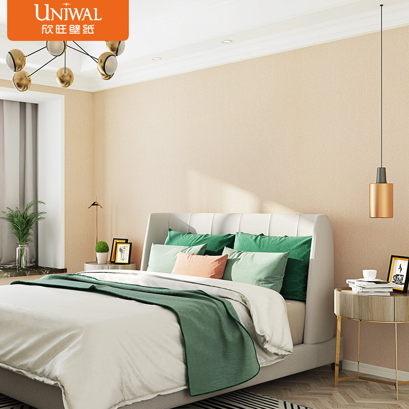 欣旺现代简约素色水刺无纺壁布_欣旺墙布_太平洋家居网产品库