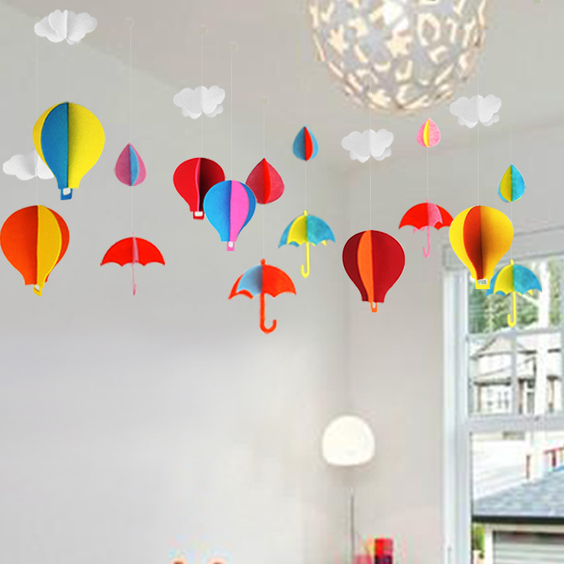 吊饰_幼儿园装饰吊饰挂饰墙面顶棚教室天花板走廊空中环创布置创意