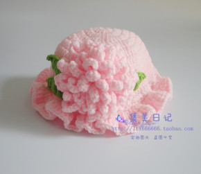 手工编织婴儿帽子