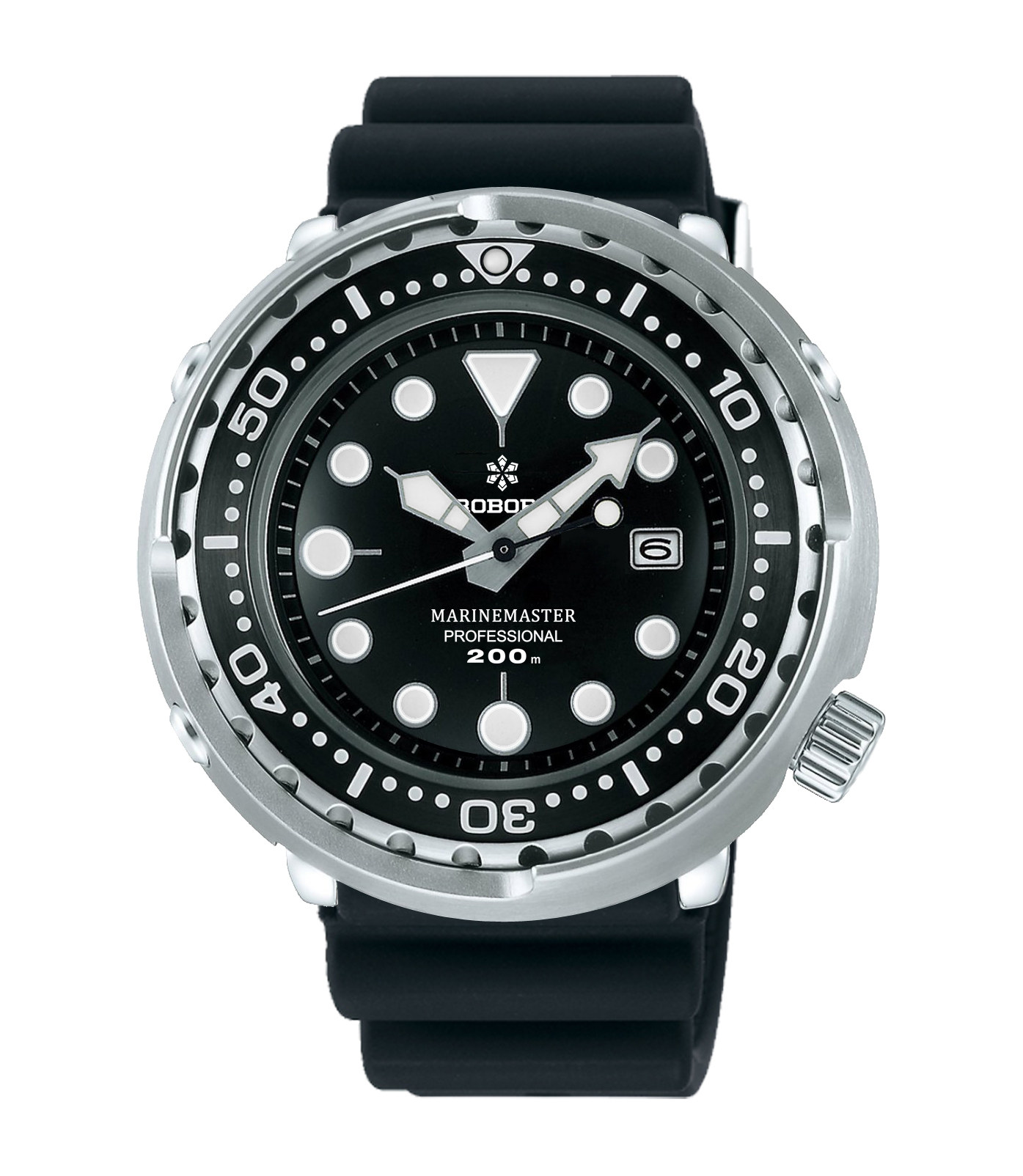 定制国产潜水表sbbn015水鬼罐头运动游泳防水夜光休闲时尚手表