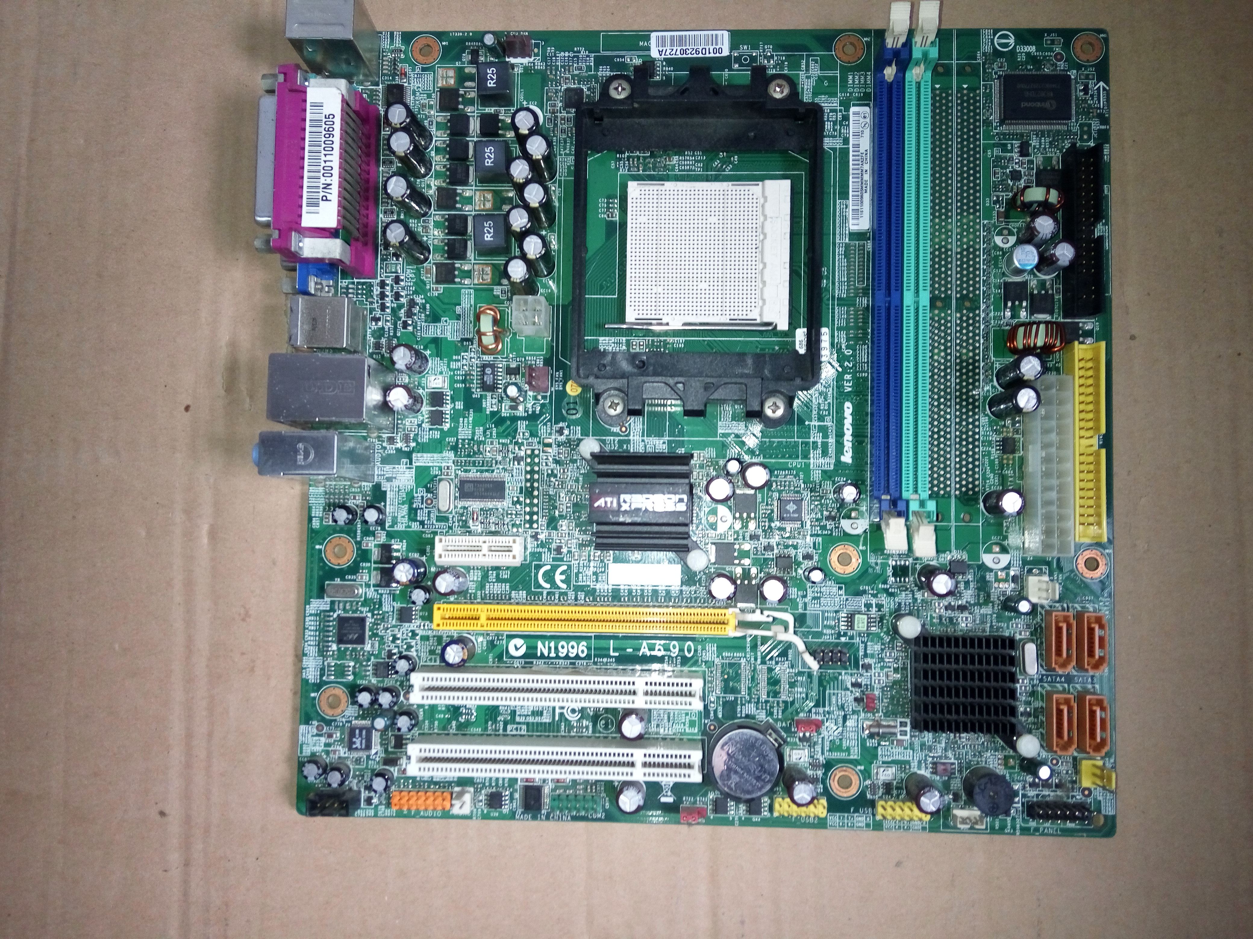 特价金立f103主板 原装免邮_联想原装n1996/l-a690全集成am2 支持双核