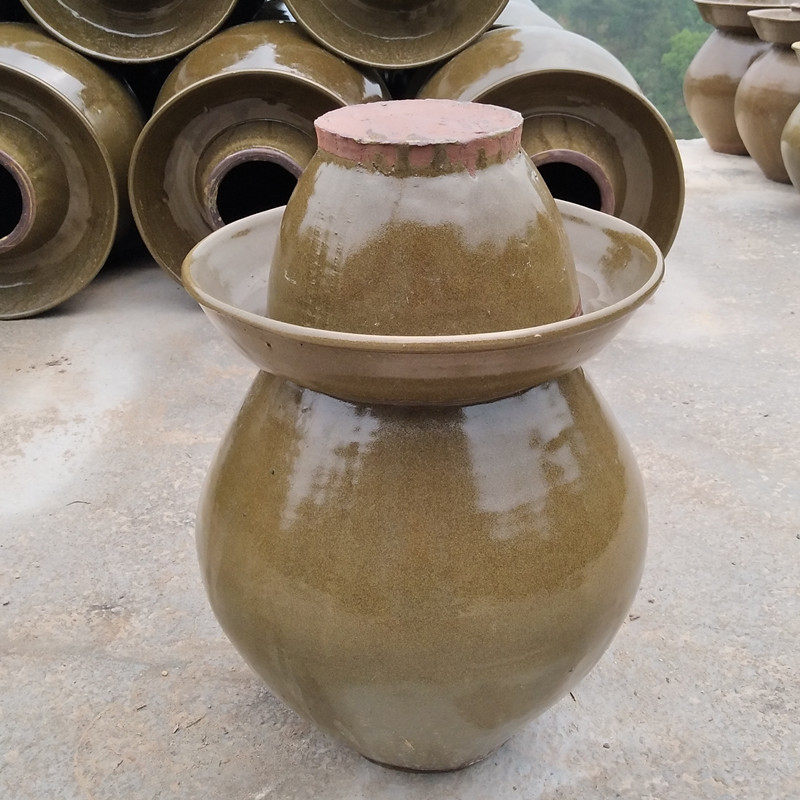 酸菜坛子 土陶
