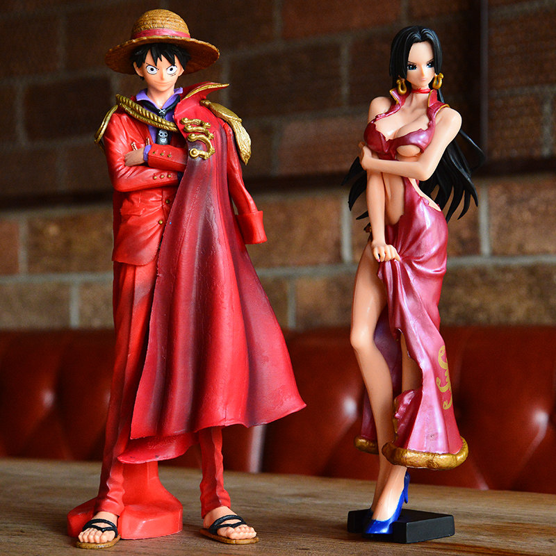 海贼王手办 路飞_onepiece海贼王路飞手办 汉库克女帝 蛇姬 动漫周边