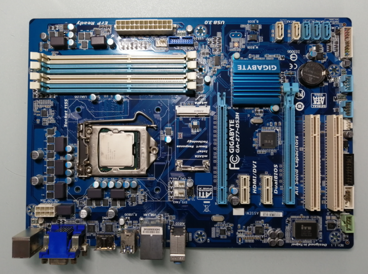一折lga1155_gigabyte/技嘉 z77-ds3h z77超频主板 lga1155 支持i3 i5