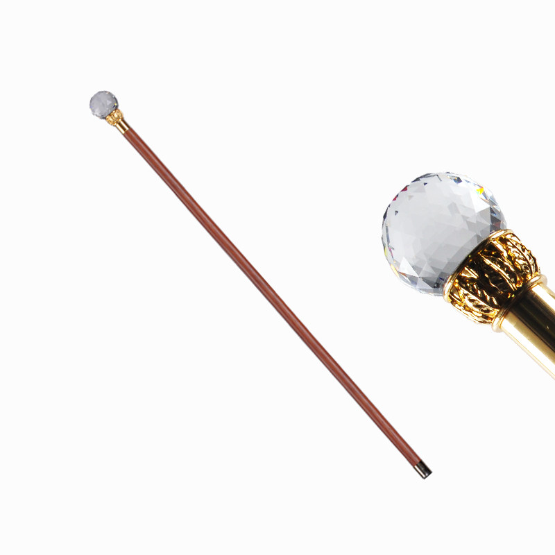 正品英国高端拐杖水晶手杖