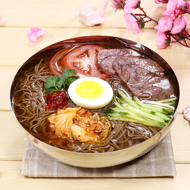 【咕咕熊_朝鲜荞麦冷面410gx5袋】延吉韩国正宗