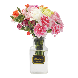 鲜花真花花期长特价19.9包邮多头康乃馨鲜花速