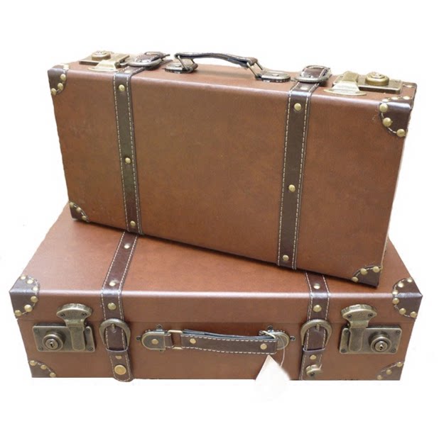 复古皮箱老式手提箱
