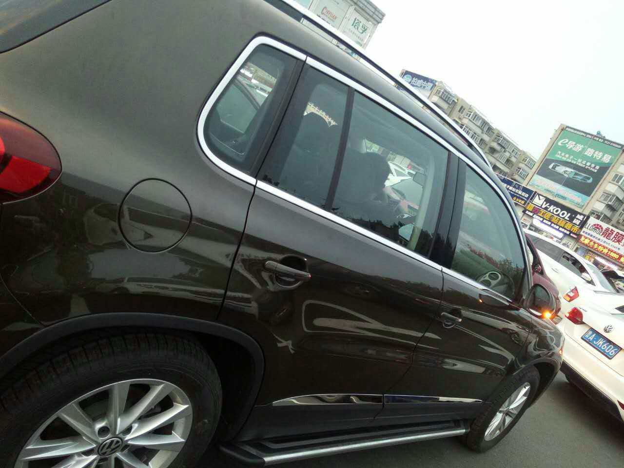 一折途观车窗亮条_大众途观途安全窗户玻璃亮条车窗装饰改装饰条