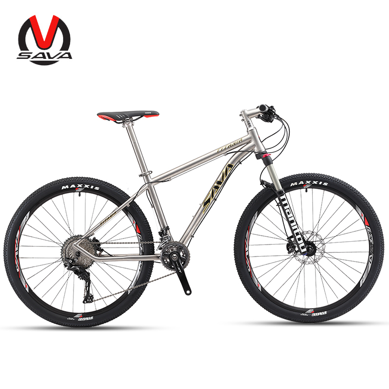 sava萨瓦轻钛合金山地自行车30速26寸禧玛诺xt套件小曼巴整车