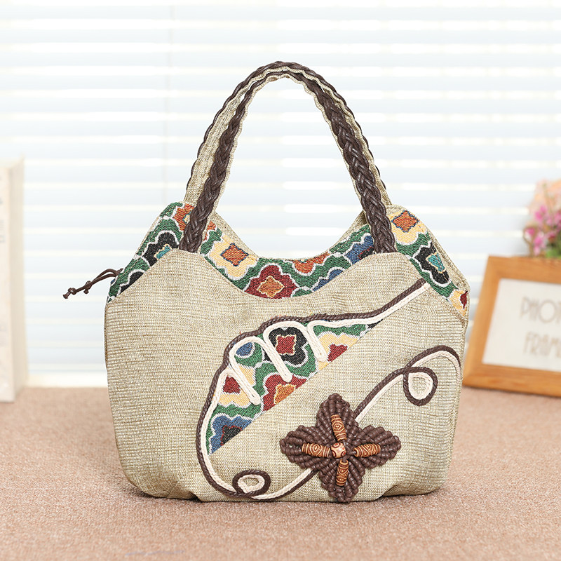 一折手工布艺包包