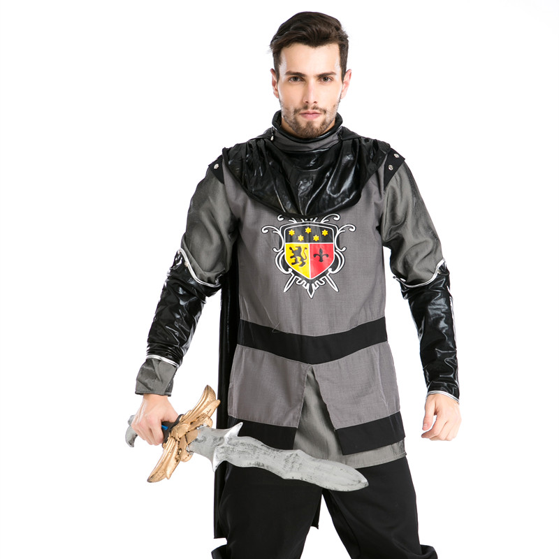 斯巴达武士披风 cosplay圣诞节舞会成人男服装 皇家罗马战士衣服