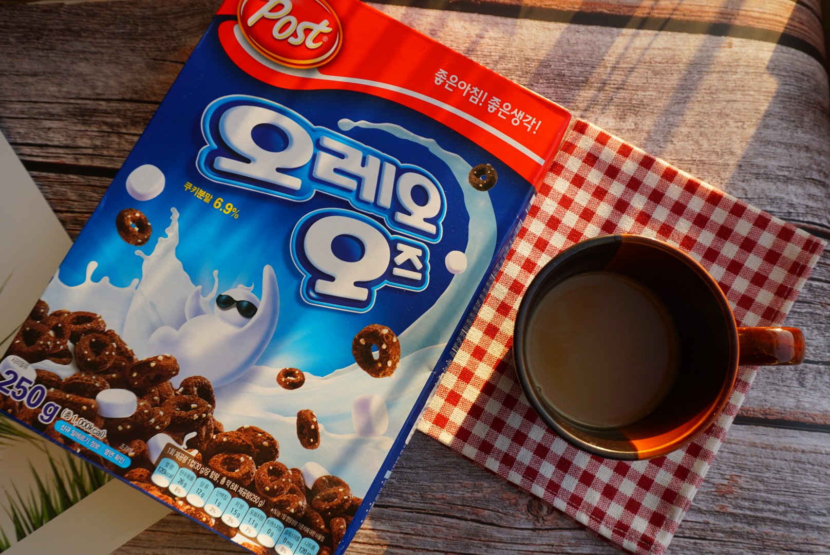 进口奥利奥_韩国进口木下 post东西奥利奥风味棉花糖甜甜圈麦片250g