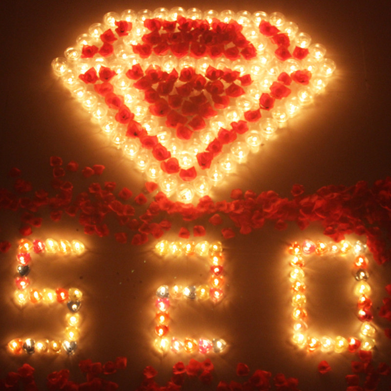 表白蜡烛 求爱告白