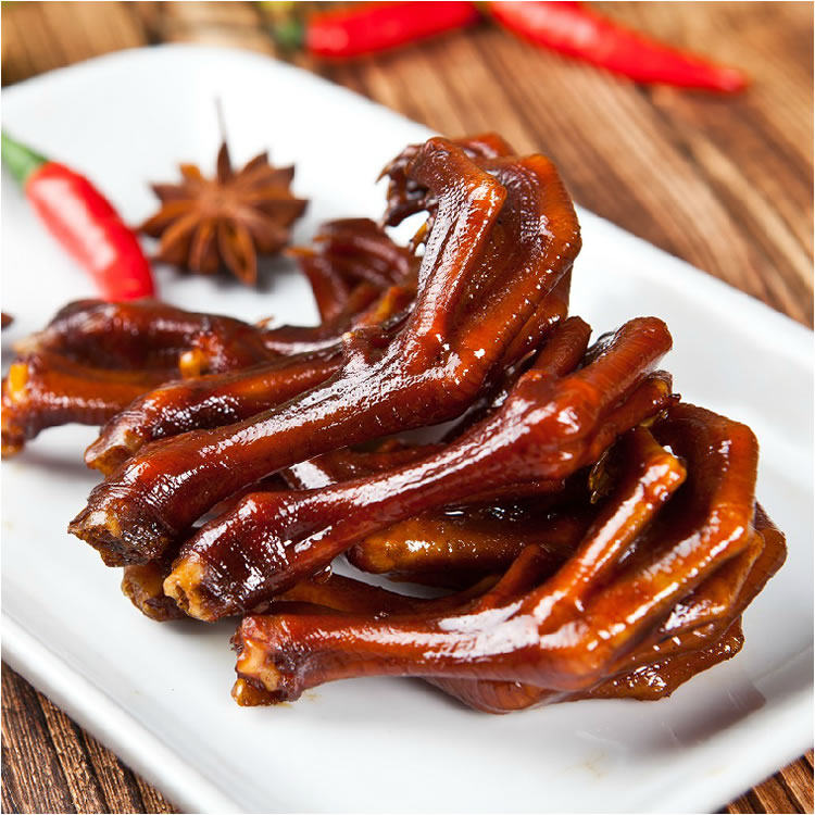 特价鸭爪 香辣_醴陵仙都辣酱香辣小鸭爪 湖南特产