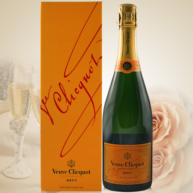 凯歌皇牌香槟 法国原装进口 veuve clicquot pomsardin