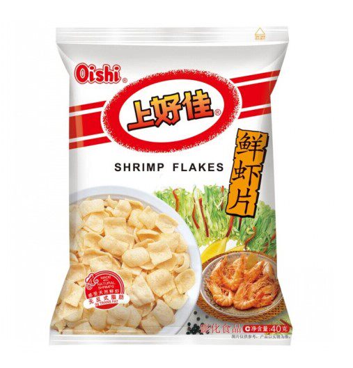 热销上好佳虾片_整箱江浙沪包邮 上好佳鲜虾片40g薯片鲜虾味薯片儿时