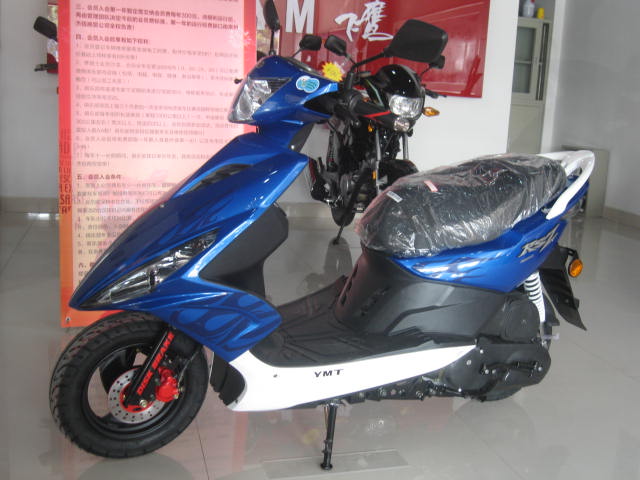 电镀鬼火fy100t-8brsz飞鹰后置油箱液晶表踏板摩托车正品